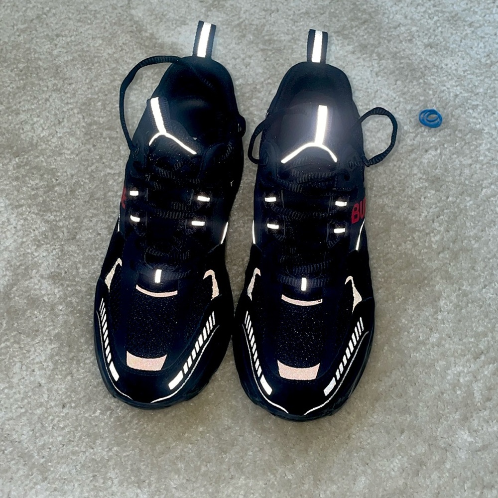 Burberry TNR Sean Men's Black/Red Sneakers